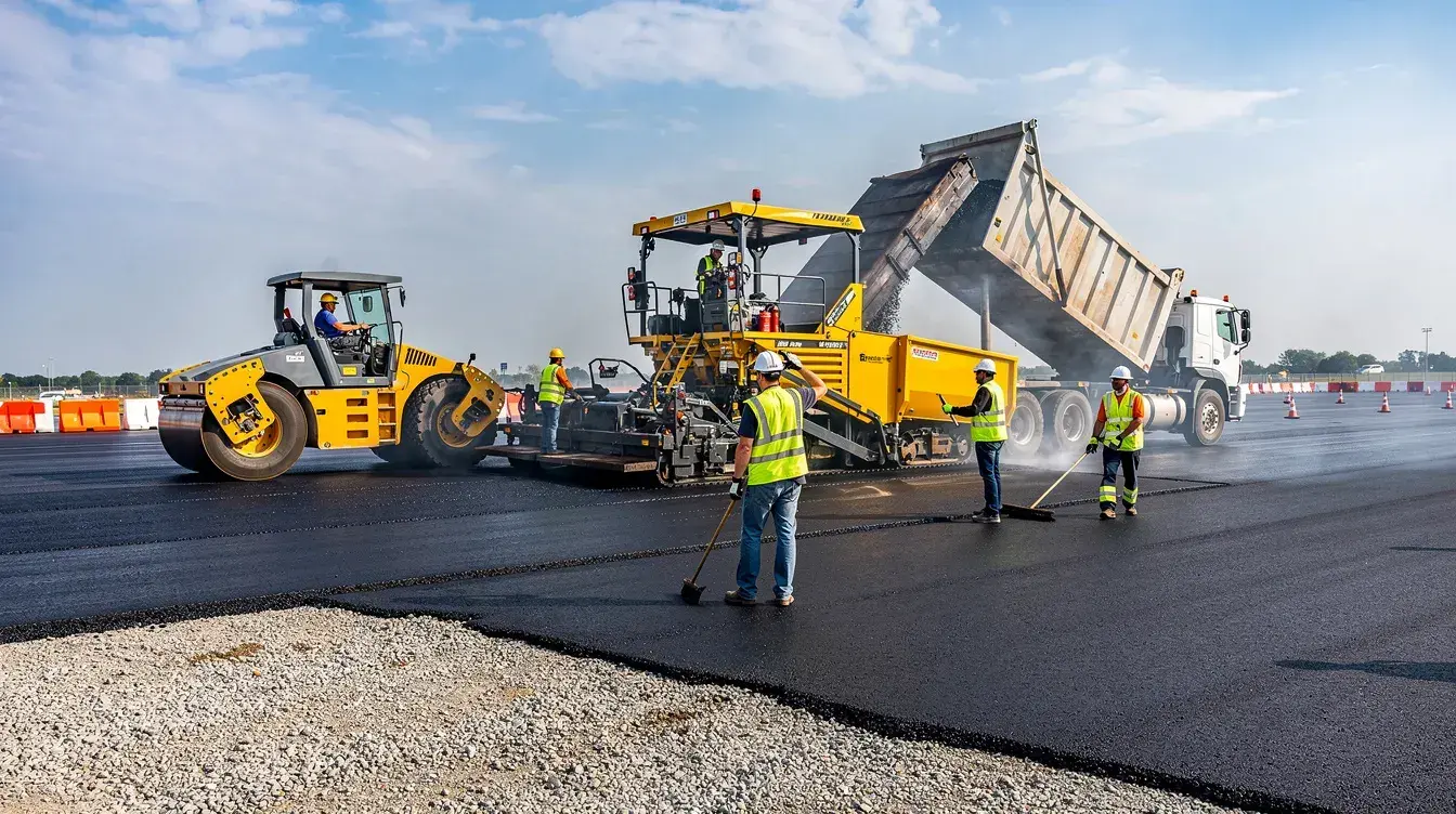 Utah asphalt paving contractor Top Job Asphalt for High-Quality Road Construction
