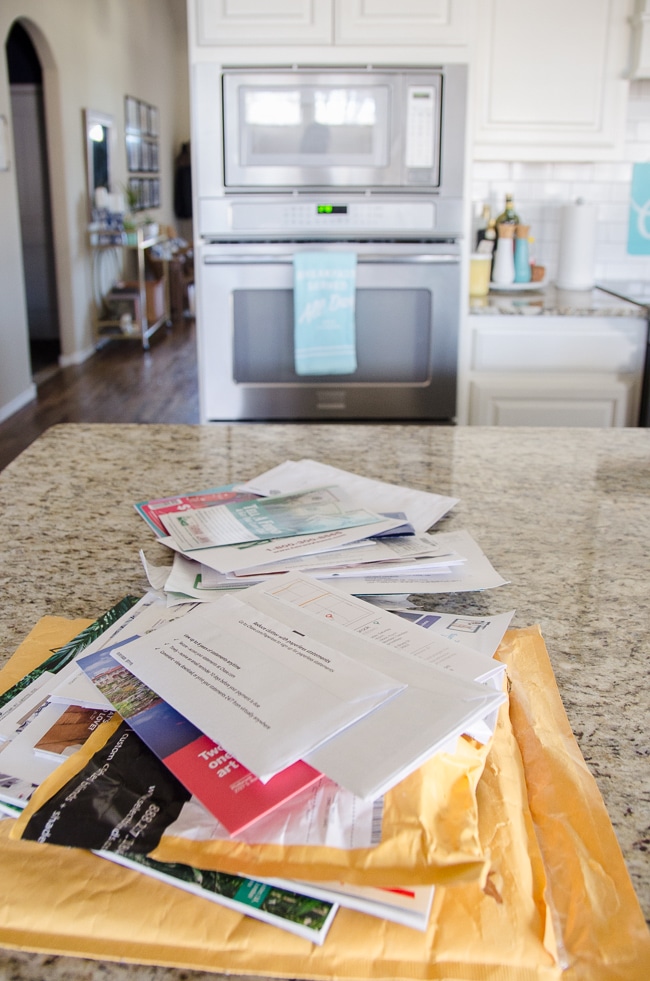 Mail Sorting Ideas for Preventing Paper Clutter Near the Door